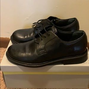 Boys Black Dress Shoes